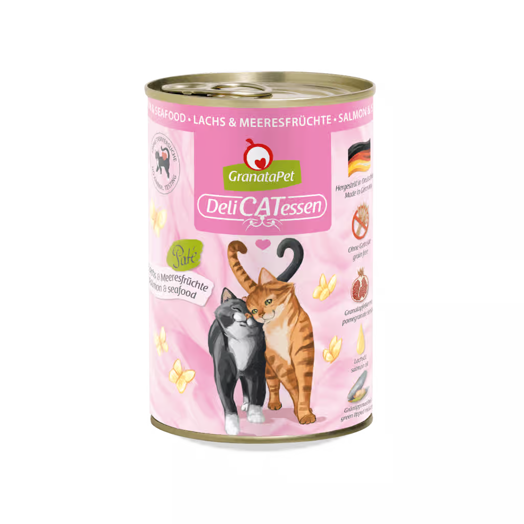 GranataPet DeliCatessen Cat Wet Food - Salmon & Seafood