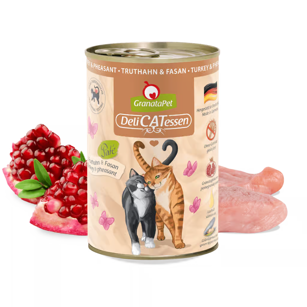 GranataPet DeliCatessen Cat Wet Food - Turkey & Pheasant