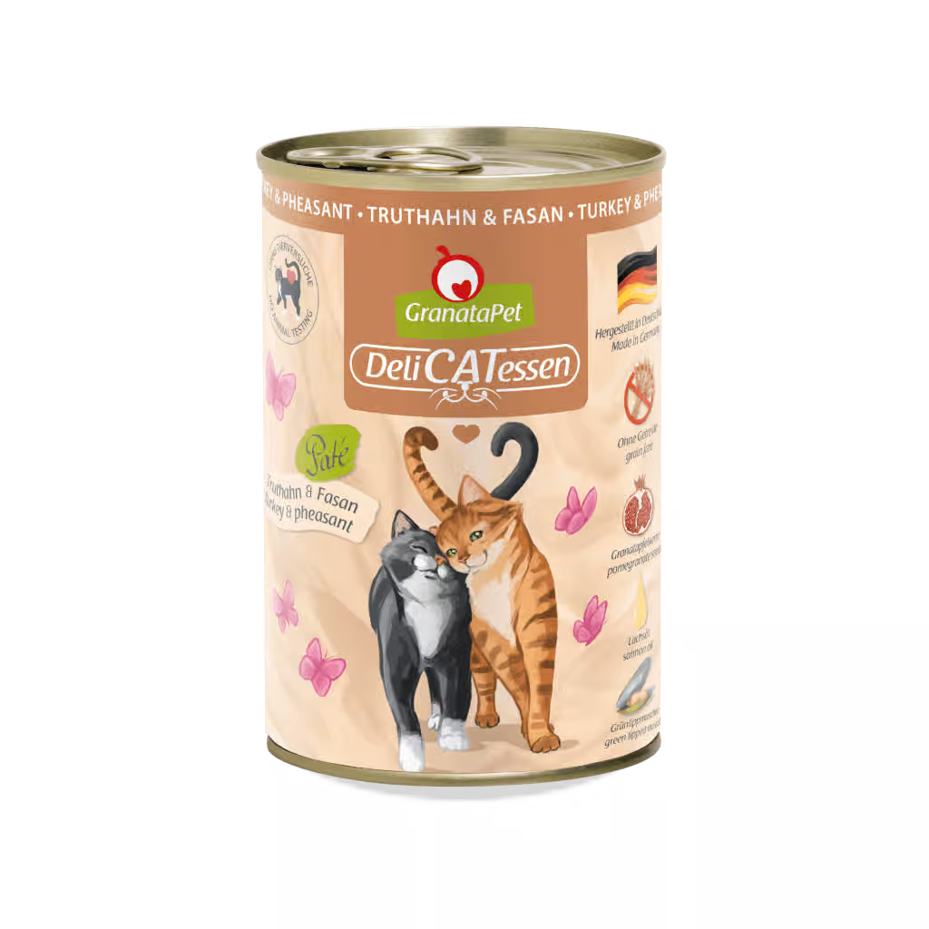 GranataPet DeliCatessen Cat Wet Food - Turkey & Pheasant