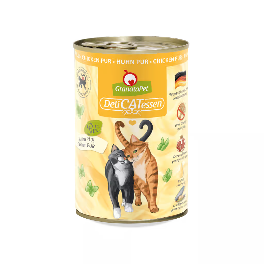 GranataPet DeliCatessen Cat Wet Food - Chicken PUR