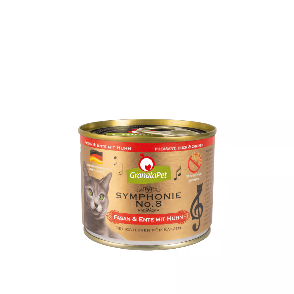 Symphonie Cat Wet Food No.8 - Pheasant & Duck With Chicken