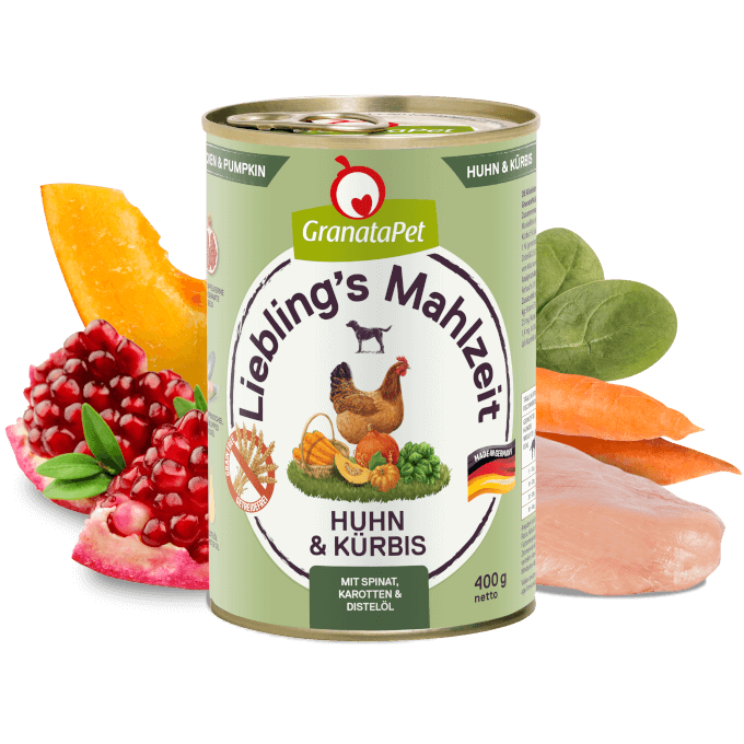 GranataPet Liebling's Mahlzeit Chicken & Pumpkin Dog Wet Food