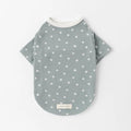 Star Pattern Ribbed Top - S