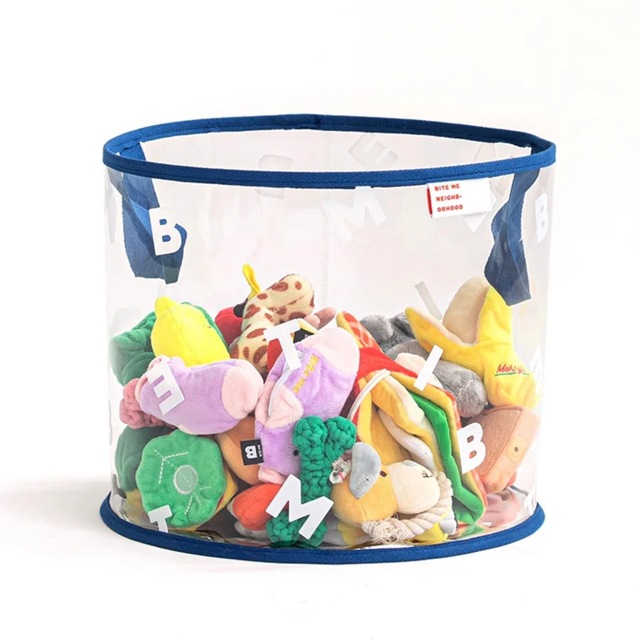 Clear Storage Basket - 4 Colors