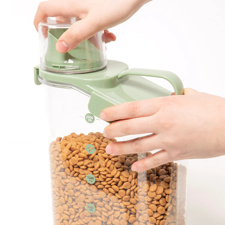 Sealed Dog & Cat Food Storage - 2 Colors