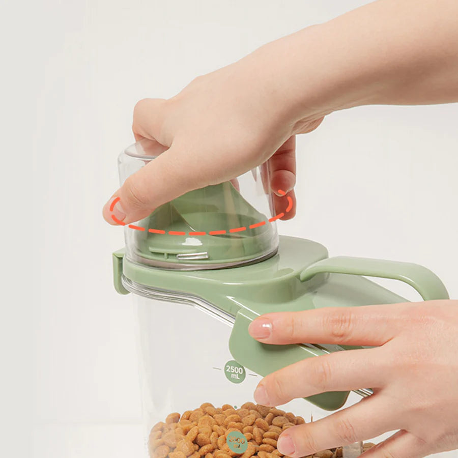 Sealed Dog & Cat Food Storage - 2 Colors