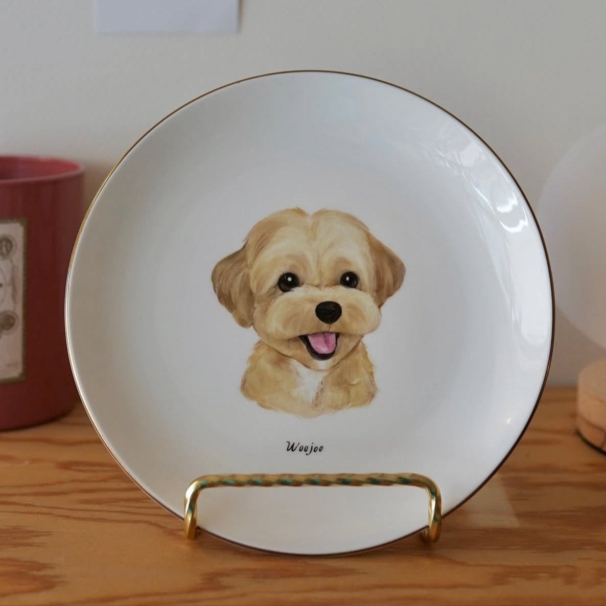 Custom Pet Round Plate