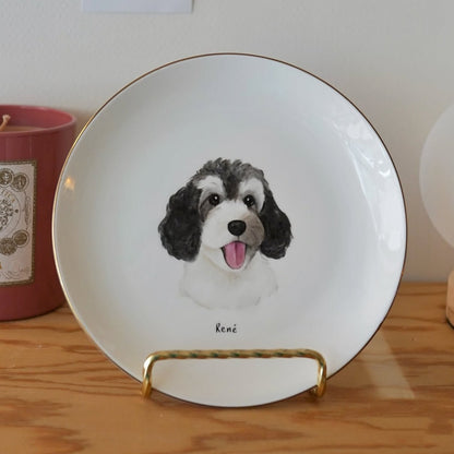 Custom Pet Round Plate