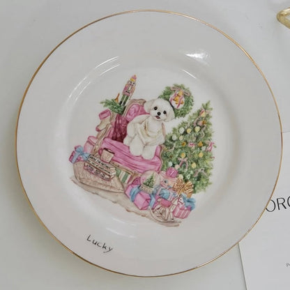 Custom Pet Round Plate