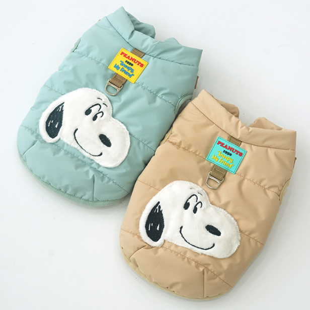 Snoopy Harness Padding Jacket- 2 Colors