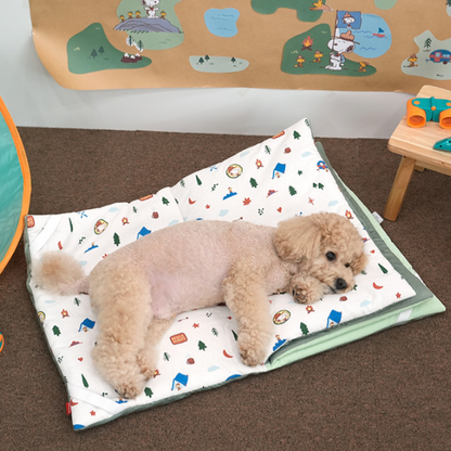 Snoopy Beagle Scout Book Pet Mat