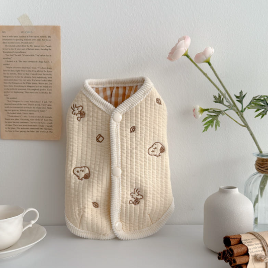 Snoopy Bakery Reversible Vest