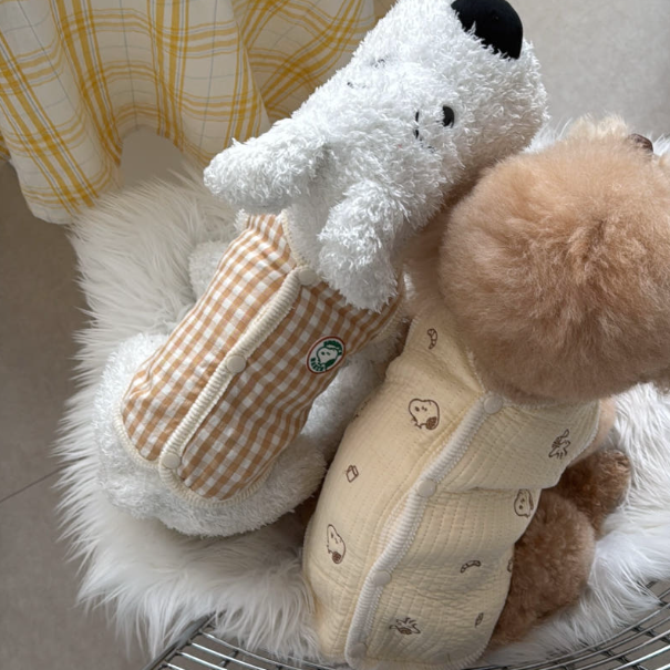 Snoopy Bakery Reversible Vest