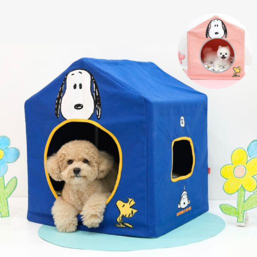 Snoopy Placid Frame Pet House – 2 Colors