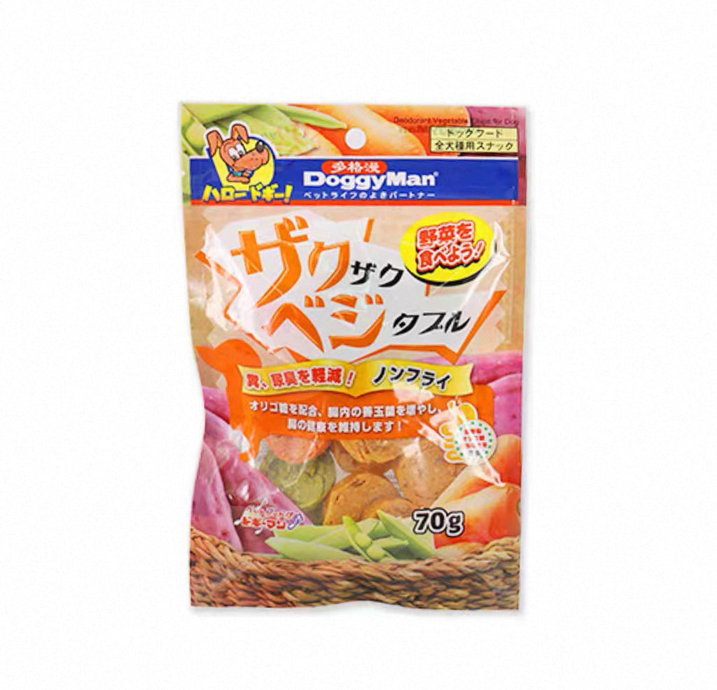 Off-Odor Vegetable Chips for Dogs - 70g