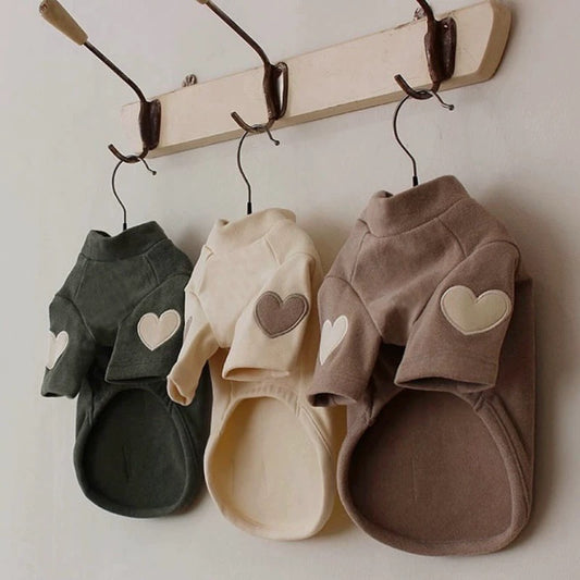 Soft Fleece Turtleneck Tee - 4 Colors