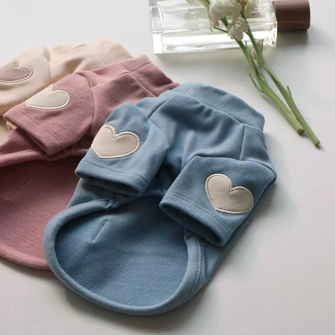 Soft Fleece Turtleneck Tee - 4 Colors