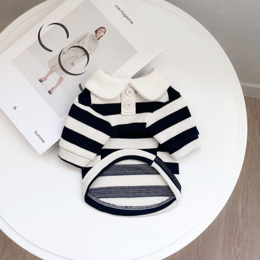 Classic Striped Polo Shirt - 2 Colors