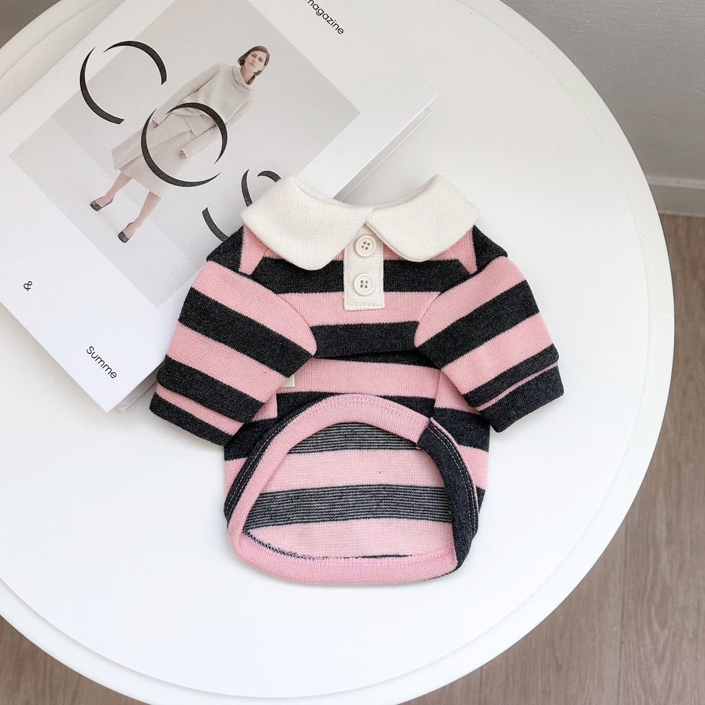 Classic Striped Polo Shirt - 2 Colors