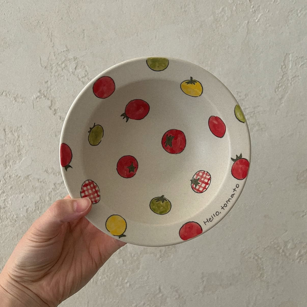 Hand-painted Tomato Bowl