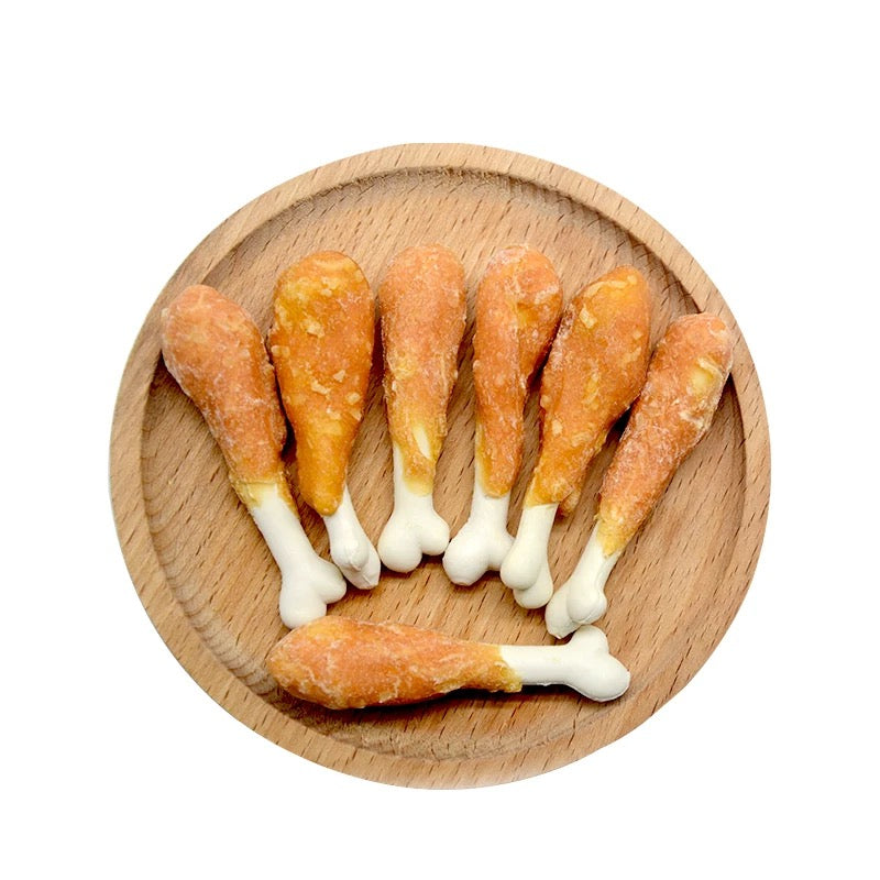 Chicken Calcium Bone Stick Dog Chew - 7pcs