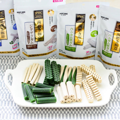 Soft-Center Dental Chews - Milk & Apple Flavor 112g