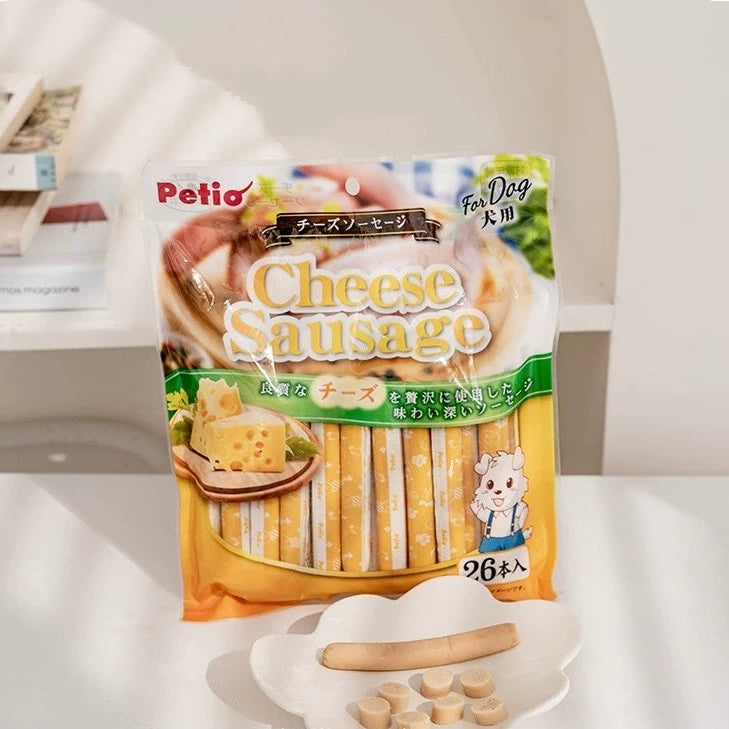 Ham Sausage Dog Treats - Chicken & Cheese