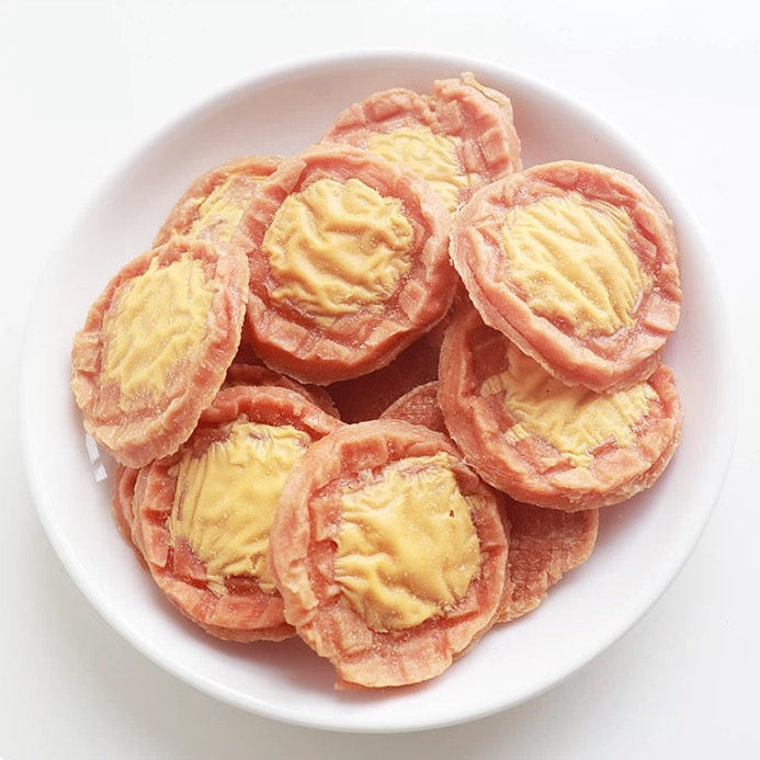 Cheese Waffle Dog Treats - Duck / Chicken 85g