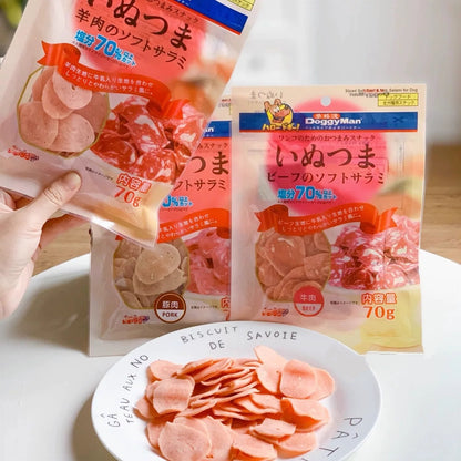 Soft Salami Dog Treats - 3 Flavors