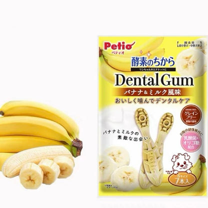 Enzymatic Dental Gum - Banana & Milk (7pcs)