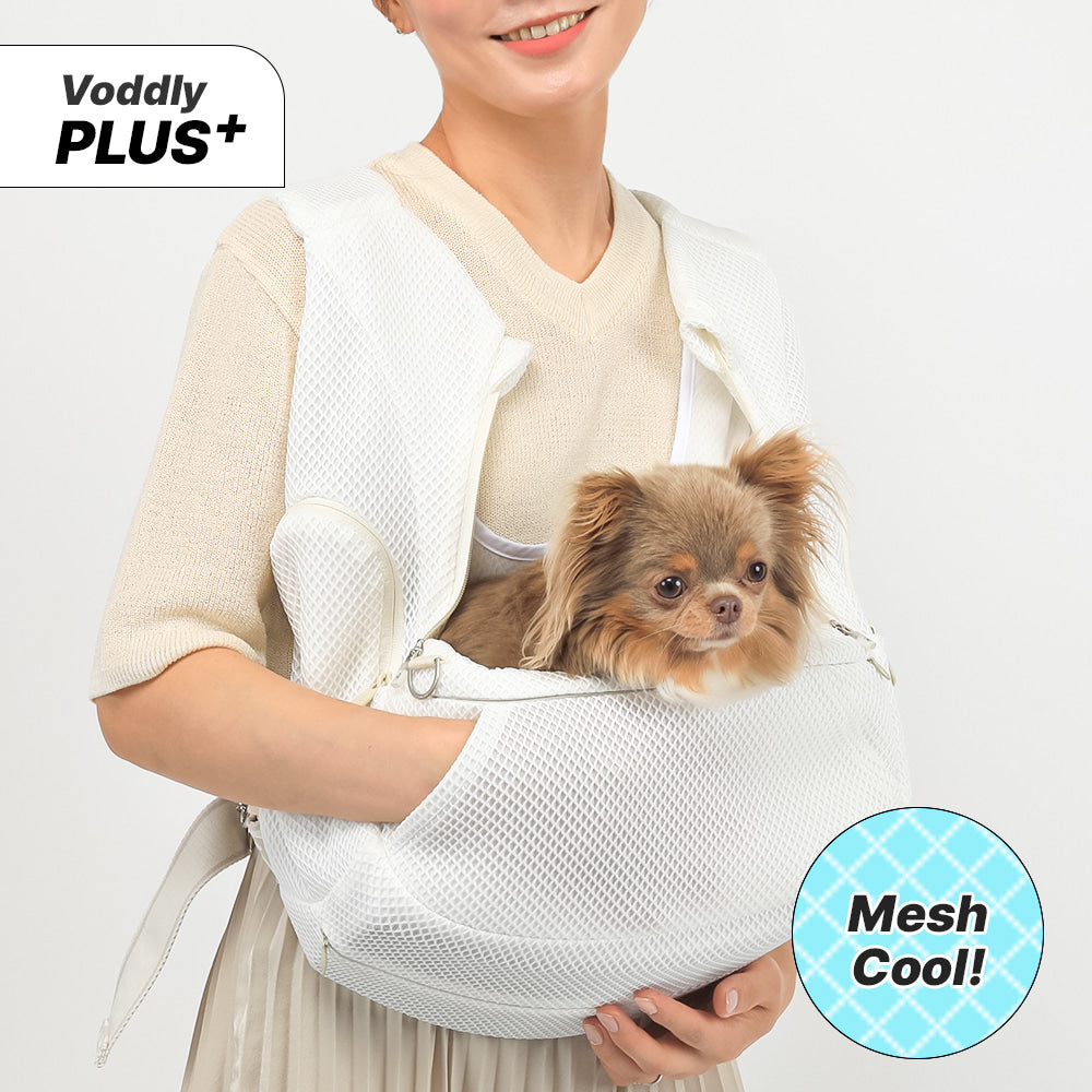 Ritogato Voddly Plus Front Bag - Mesh White