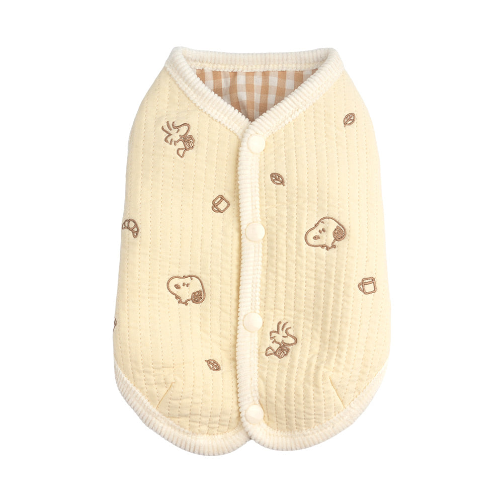 Snoopy Bakery Reversible Vest