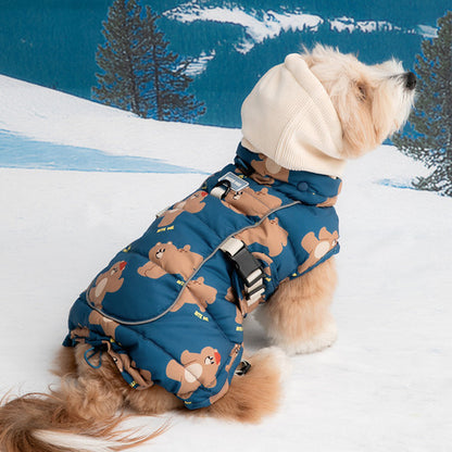 Double Heat Harness Padded Jacket (3 Colors)