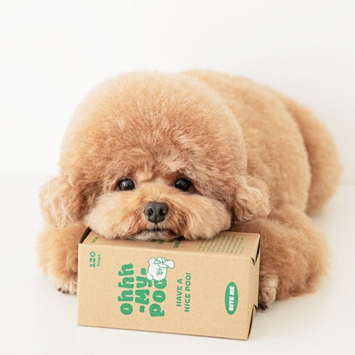 Oxo-Bio Degradable Plastics Poop Bags - 120pcs