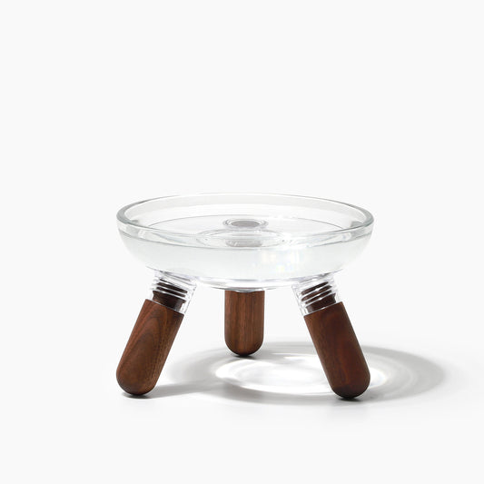 Oreo Glass Beech Walnut- Short