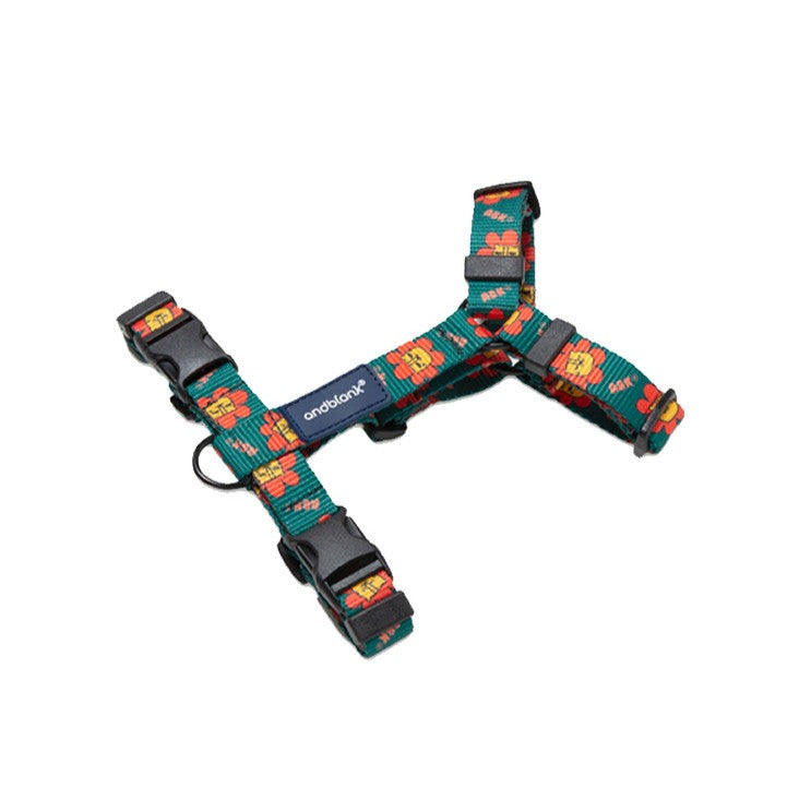 Flower Lion Harness - Green