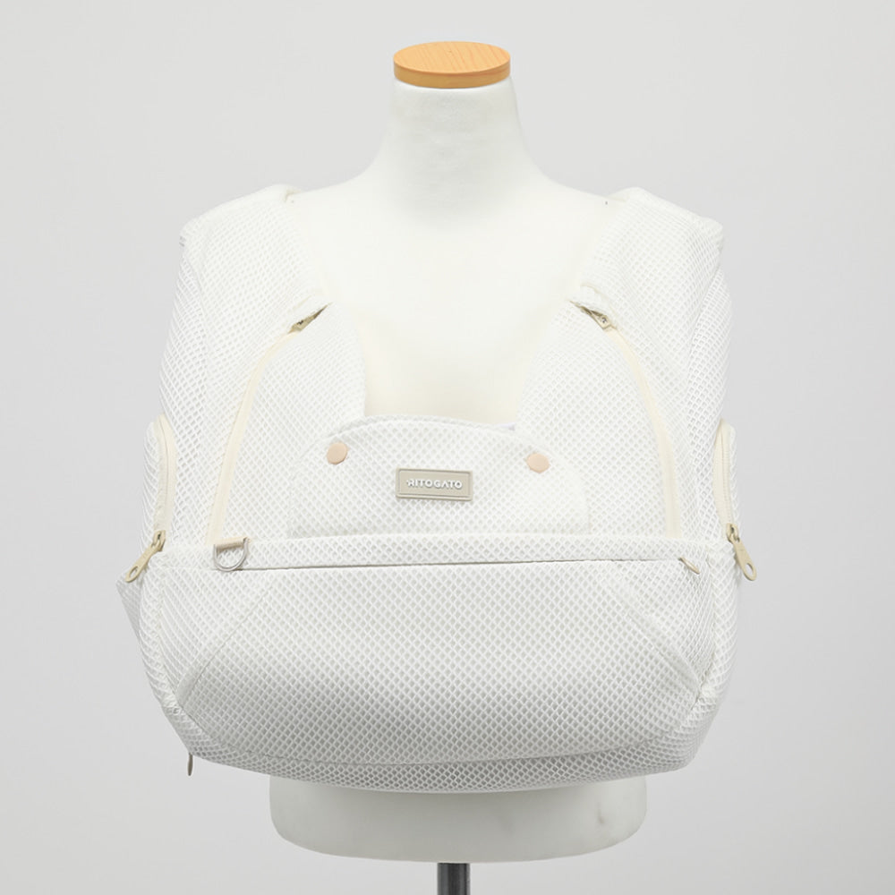 Ritogato Voddly Plus Front Bag - Mesh White