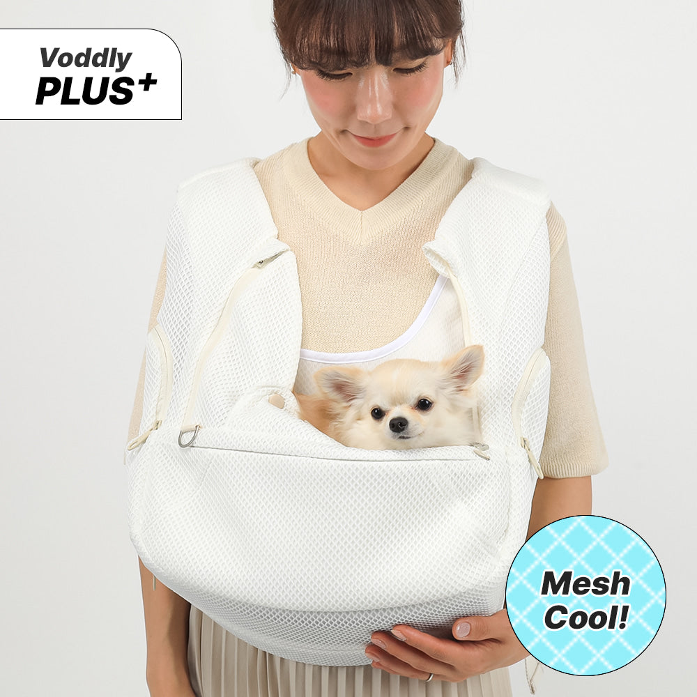 Ritogato Voddly Plus Front Bag - Mesh White