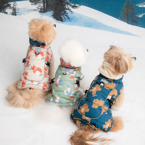 Double Heat Harness Padded Jacket (3 Colors)