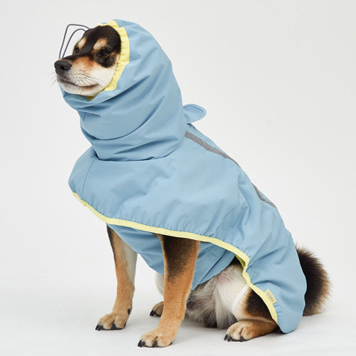 Rain Coat - Blue Lemon