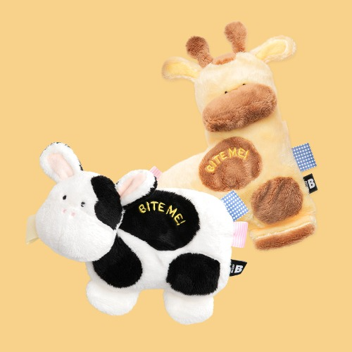 Stubby Friends Toy - Giraffe / Cow