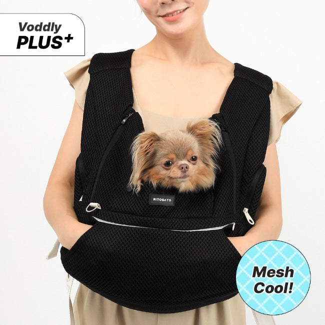 Ritogato Voddly Plus Front Bag - Mesh Black