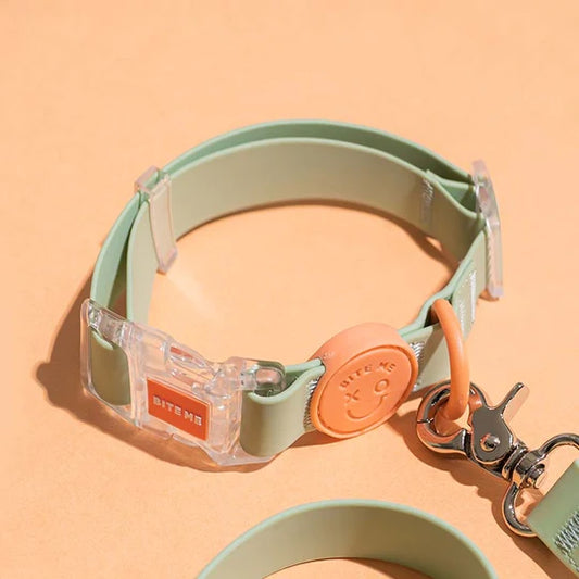 Macaron Waterproof Collar - Pistachio