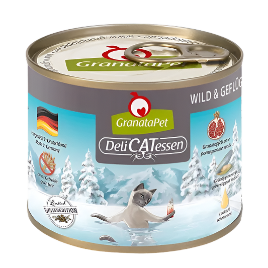 Delicatessen Cat Wet Food - Venison & Poultry