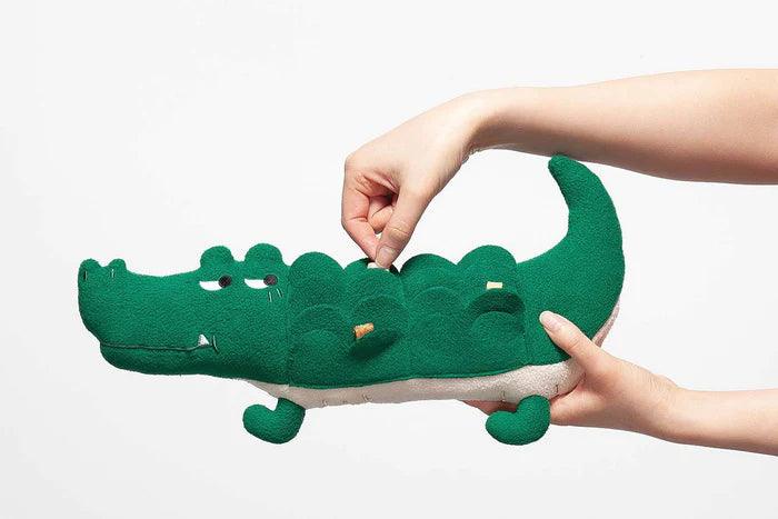 Lazy Crocodile Nosework Toy
