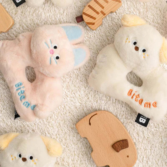 Runrun Rattle Toy - Bunny / Puppy