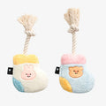 Socks Rope Tug Toy - Rabbit / Bear