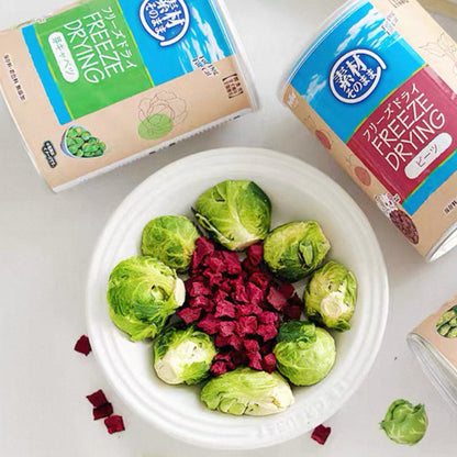 Freeze-Dried Brussels Sprouts for Dogs & Cats