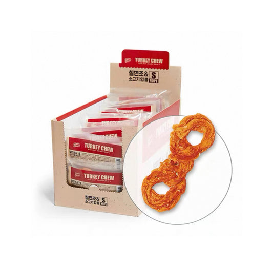 Turkey Chew with Beef Tendon - Rope S