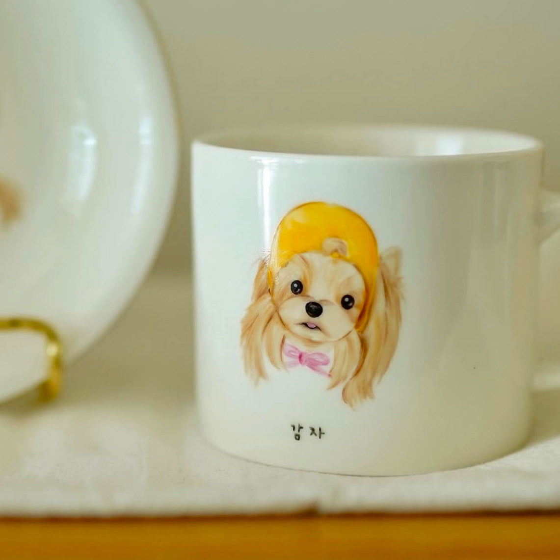 Custom Hand-Painted Pet Mug